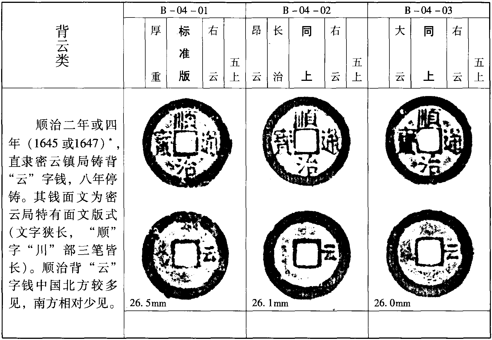 背“云”類(B-04)